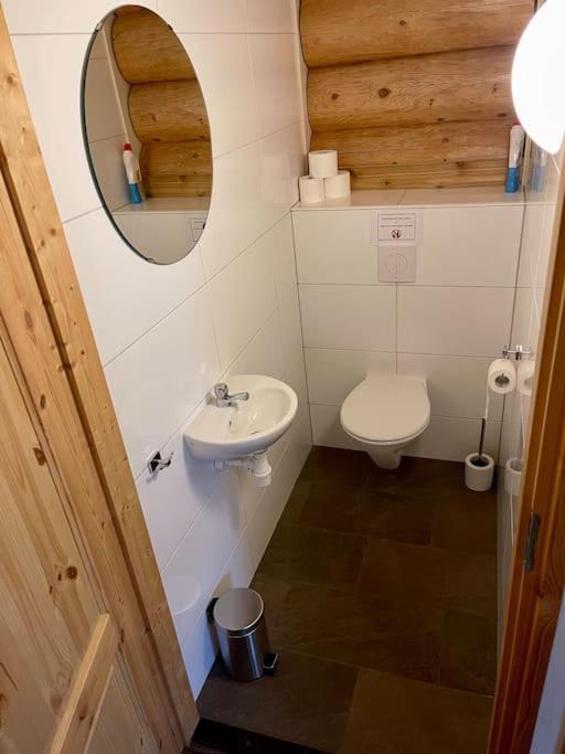 Unieke Houten Villa Met Sauna In Twente - 6P Den Ham Exterior foto